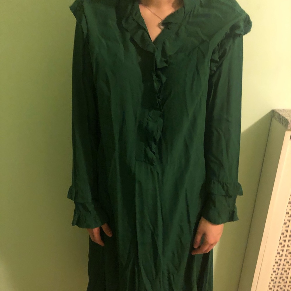 H&M light green dress